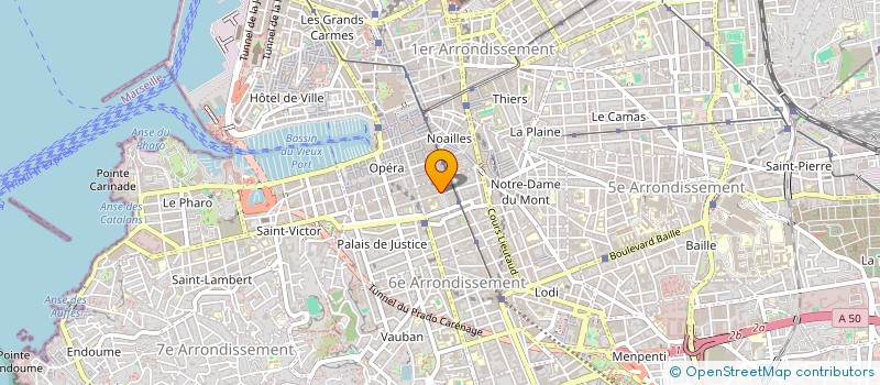localisation de l'entreprise SAS 67 IMMO à MARSEILLE