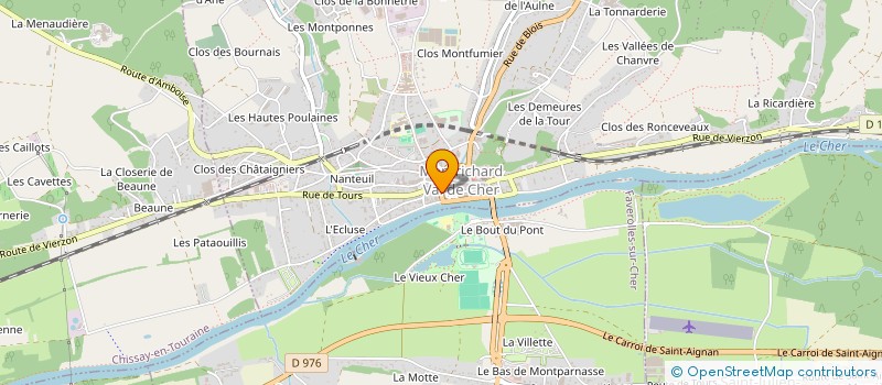 localisation de l'entreprise SAS A CAPITAL VARIABLE DIANAB à LES MONTILS