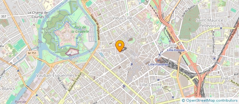 localisation de l'entreprise SAS A L'HUITRIERE ET ASSOCIES à LILLE