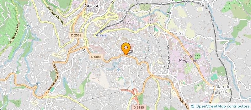 localisation de l'entreprise SAS A.M. à GRASSE