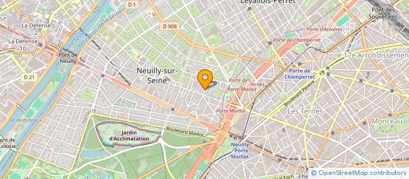 localisation de l'entreprise SAS A.N.I.K.O. à NEUILLY-SUR-SEINE
