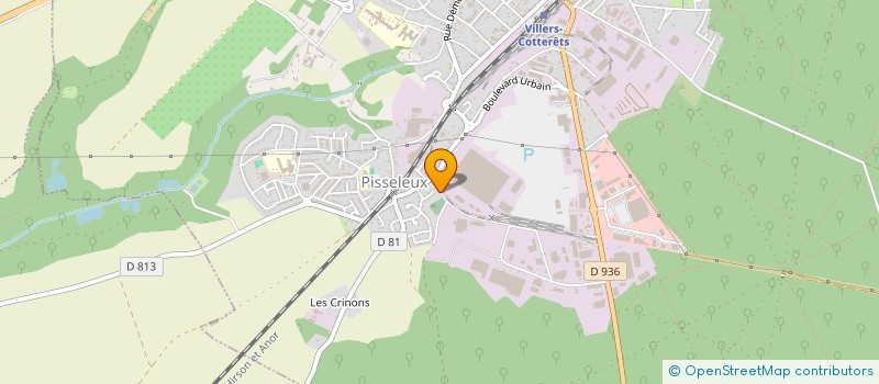 localisation de l'entreprise SAS A.P.M TP  MONTGOBERT