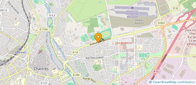 localisation de l'entreprise SAS A.R.S TAXIS  BONNEVAL