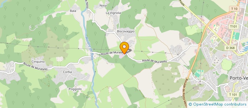 localisation de l'entreprise SAS A SUARTICCIA à PORTO-VECCHIO