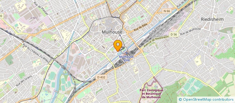 localisation de l'entreprise SAS A2C  MULHOUSE