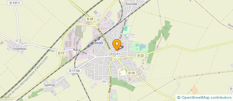 localisation de l'entreprise SAS A3G DEVELOPPEMENT à MIGNIERES