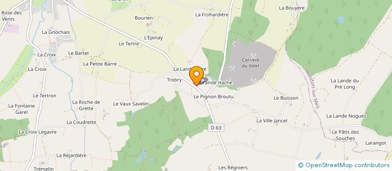 localisation de l'entreprise SAS AAES à IFFENDIC