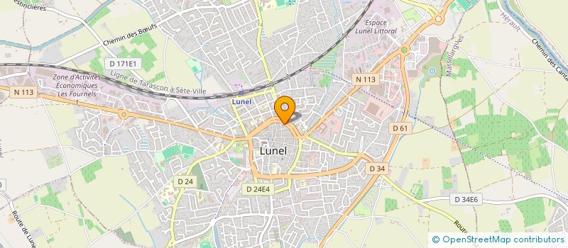 localisation de l'entreprise SAS AB CONSULT34  MONTPELLIER