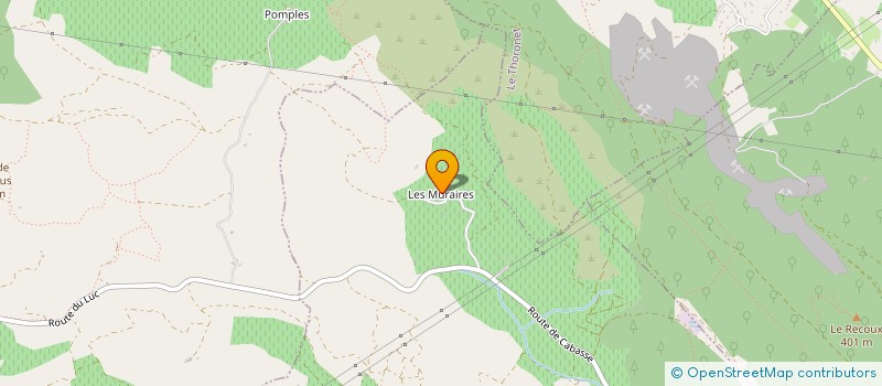 localisation de l'entreprise SAS AB PAYSAGE  LE LUC