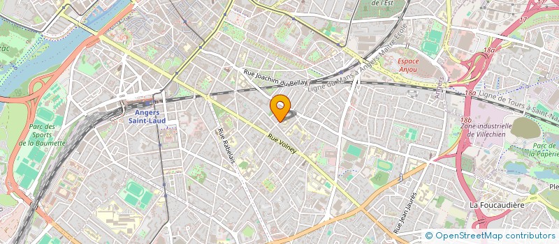localisation de l'entreprise SAS AB2G à ANGERS