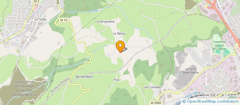 localisation de l'entreprise SAS ABCD  ROCHE-LA-MOLIERE