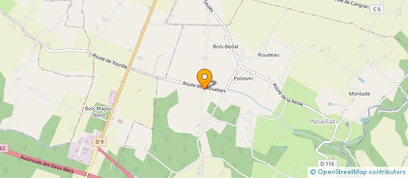 localisation de l'entreprise SAS ABFM INDUSTRIE  BAZAS