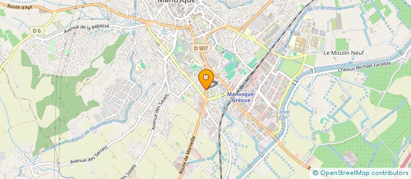 localisation de l'entreprise SAS ABJA à MANOSQUE