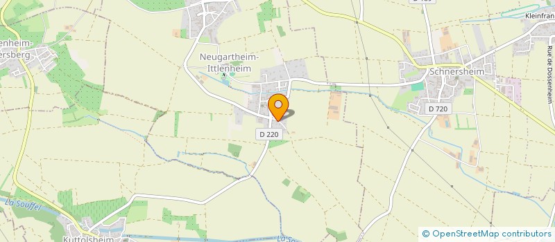 localisation de l'entreprise SAS ABN à NEUGARTHEIM-ITTLENHEIM