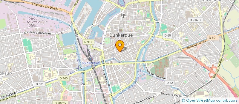 localisation de l'entreprise SAS ABYG à DUNKERQUE