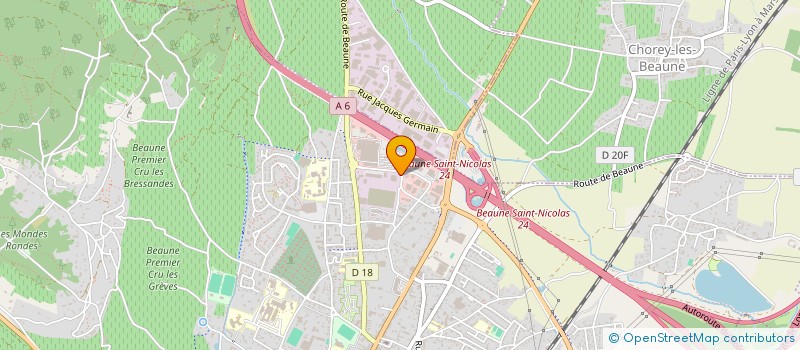 localisation de l'entreprise SAS AC LAVAGE à BEAUNE
