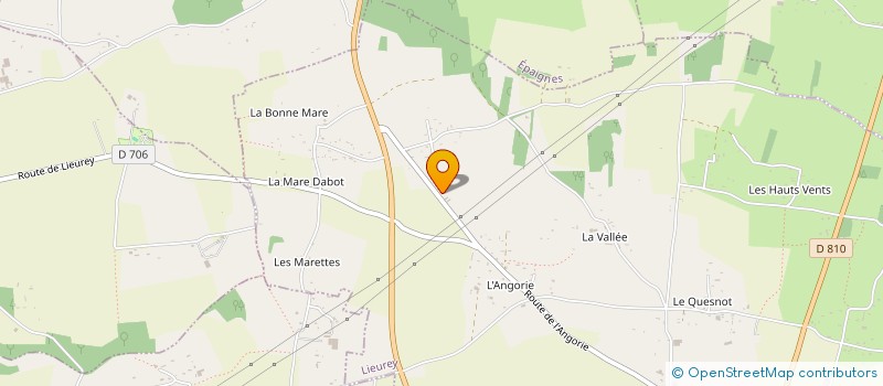 localisation de l'entreprise SAS AC2M  LIEUREY