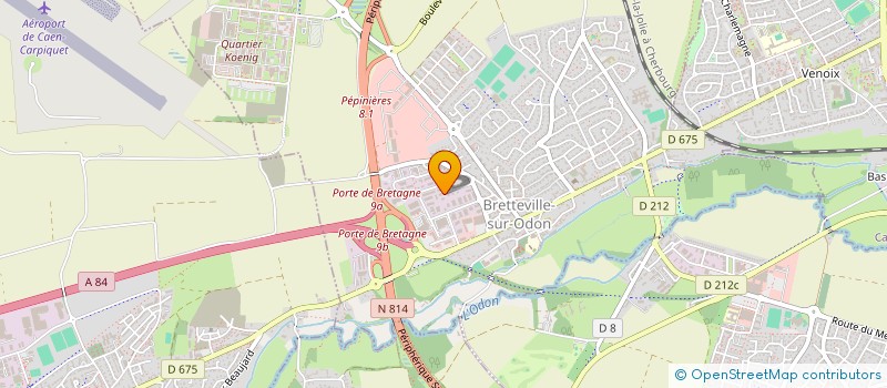 localisation de l'entreprise SAS ACCESSOIRES REPARATIONS CAMPING-CARS  BRETTEVILLE-SUR-ODON