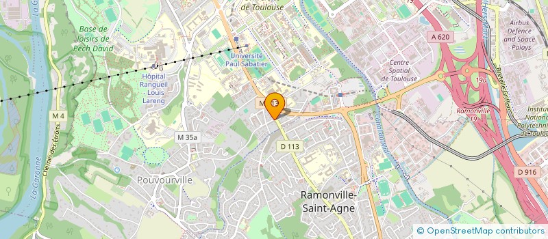 localisation de l'entreprise SAS ACE  TOULOUSE