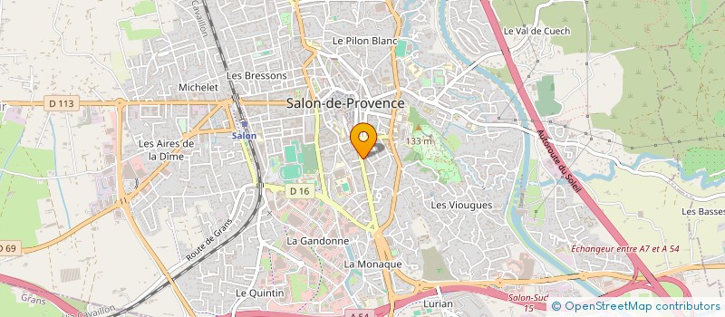 localisation de l'entreprise SAS ACF LAVERIE DE CRAPONNE à SALON-DE-PROVENCE