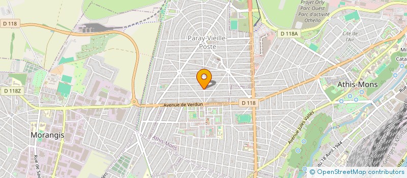 localisation de l'entreprise SAS ADAMI à PARAY-VIEILLE-POSTE