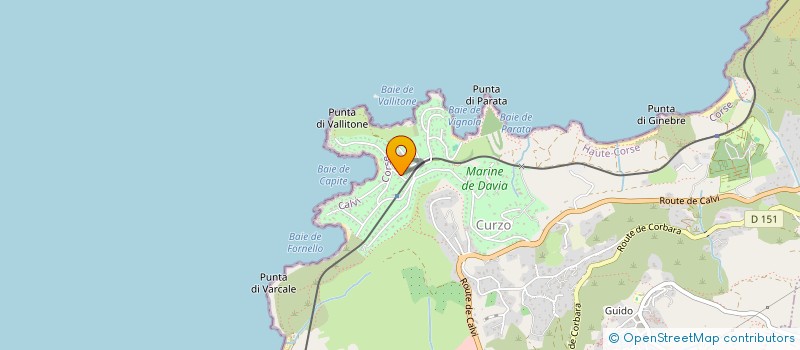 localisation de l'entreprise SAS ADGP à L'ILE ROUSSE