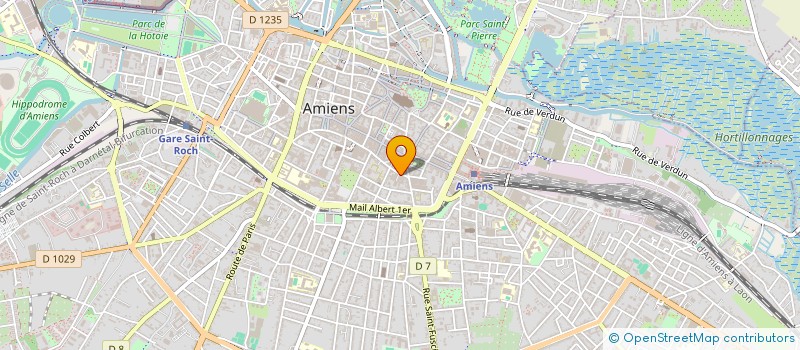 localisation de l'entreprise SAS ADIAFFI CONSEIL  AMIENS