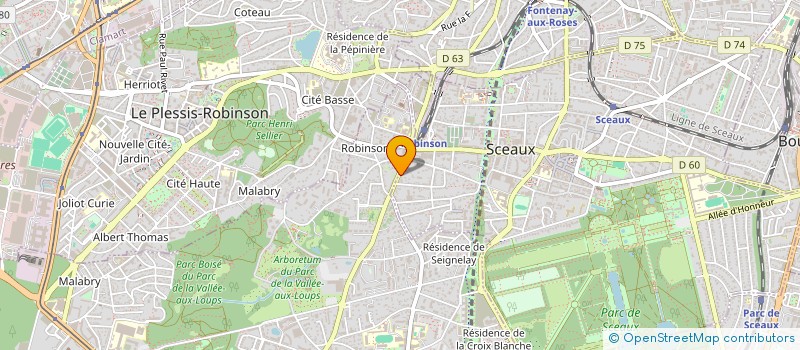 localisation de l'entreprise SAS ADN HESTIA à SCEAUX