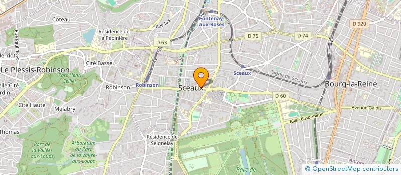 localisation de l'entreprise SAS ADRIEN MONTOULIEU, NOTAIRE à SCEAUX