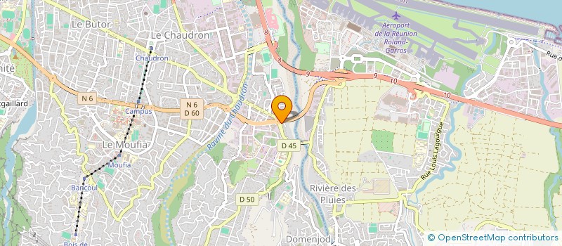 localisation de l'entreprise SAS ADUNDANTIA 2 à SAINT-DENIS
