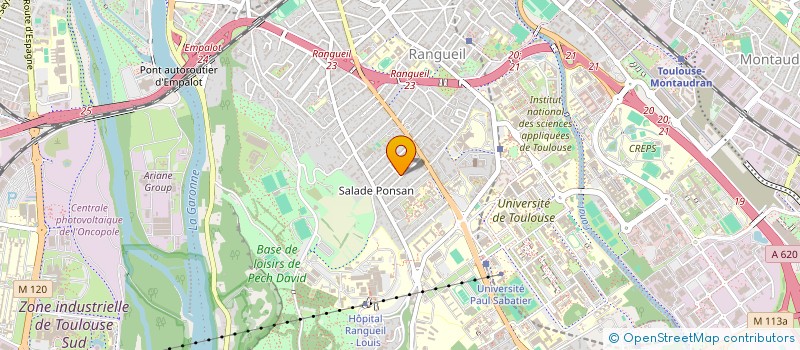 localisation de l'entreprise SAS AFD CONSEILS  TOULOUSE