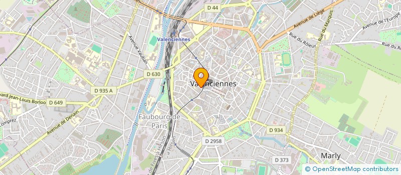 localisation de l'entreprise SAS AFRO EAT & GRILL  VALENCIENNES