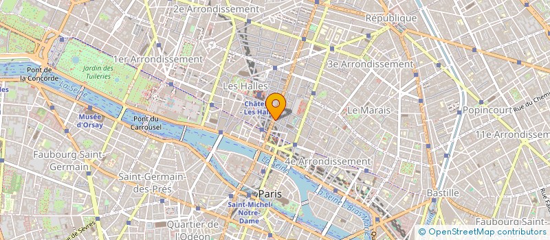 localisation de l'entreprise SAS AG FINANCE INVEST  PARIS