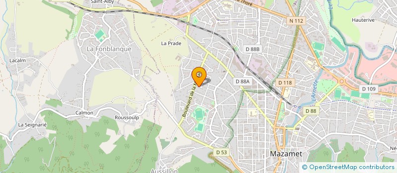 localisation de l'entreprise SAS AGA à AUSSILLON