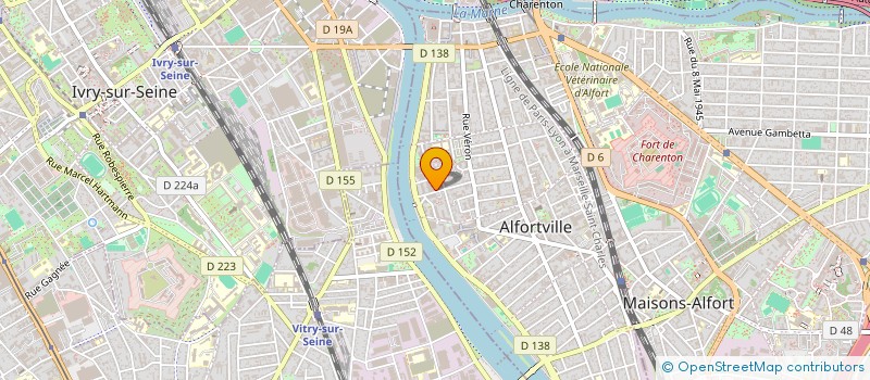 localisation de l'entreprise SAS AGENCE EUROPE PROPRE à ALFORTVILLE