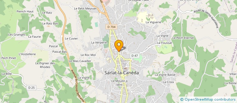 localisation de l'entreprise SAS AGENCE PHILIP à SARLAT-LA-CANEDA