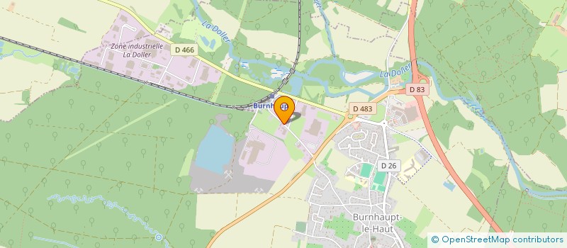 localisation de l'entreprise SAS AGENCEMENTS DE L'EST  BURNHAUPT-LE-HAUT