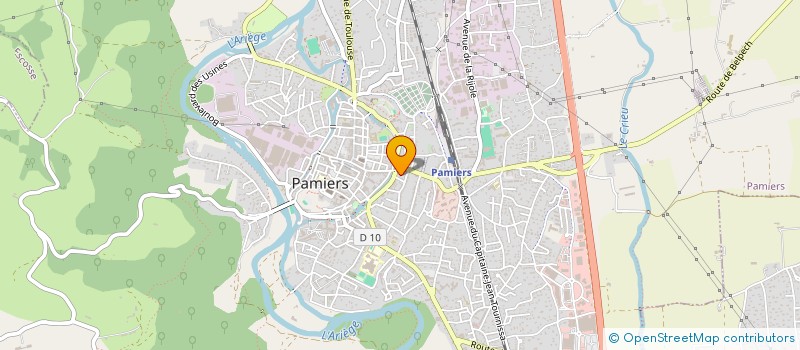 localisation de l'entreprise SAS AGENCYMO à PAMIERS