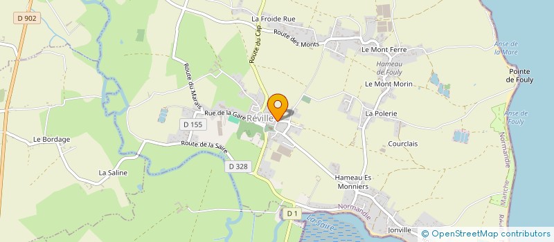 localisation de l'entreprise SAS AGRI-IMMO  SAINTE-GENEVIEVE