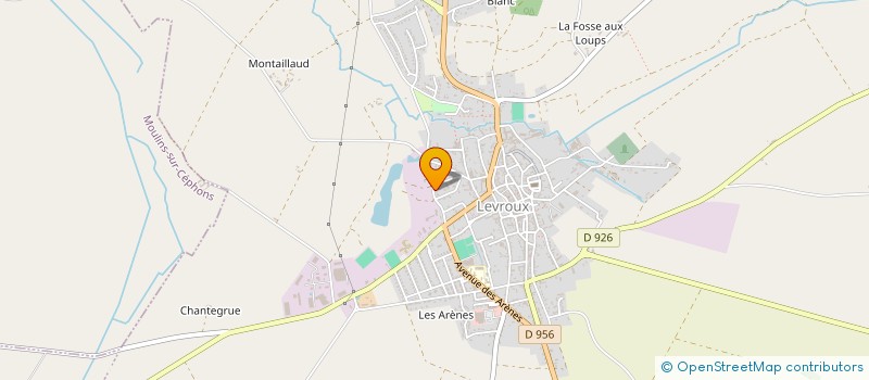 localisation de l'entreprise SAS AGRI MS à LEVROUX