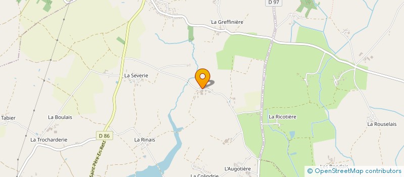 localisation de l'entreprise SAS AGRITERRE à PORNIC