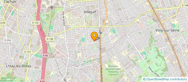 localisation de l'entreprise SAS'AIR FROID CLIMATISATION à VILLEJUIF