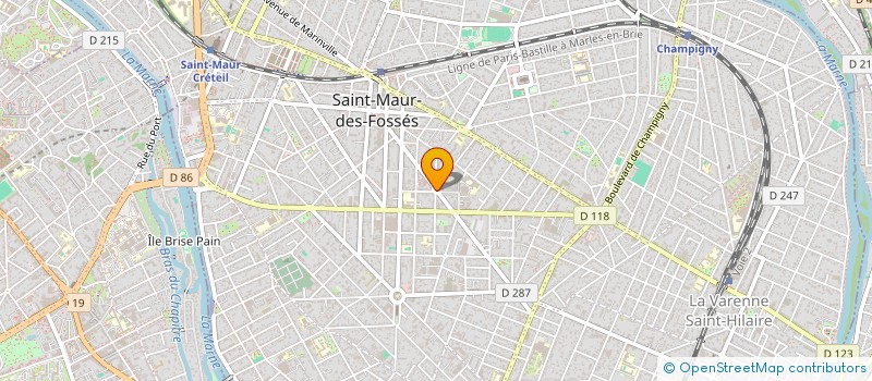 localisation de l'entreprise SAS AIRY à SAINT-MAUR-DES-FOSSES