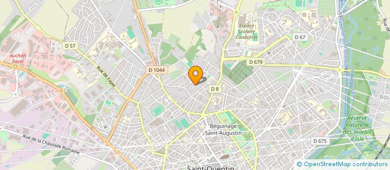 localisation de l'entreprise SAS AISNE OISE AUTOMOBILES à SAINT-QUENTIN
