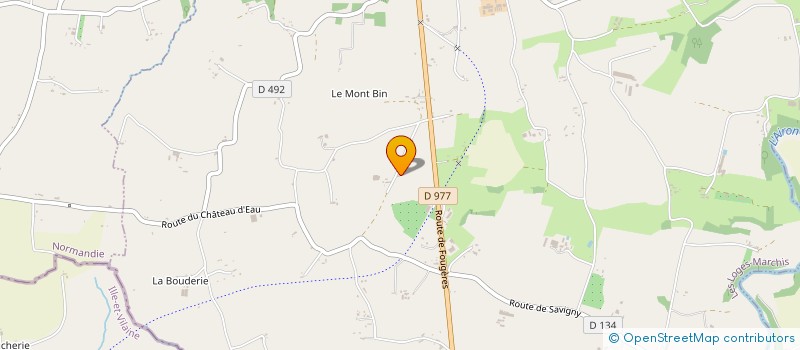 localisation de l'entreprise SAS AJCMA  LES LOGES-MARCHIS