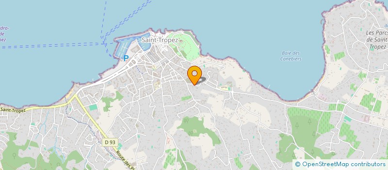 localisation de l'entreprise SAS AK 173 à SAINT-TROPEZ
