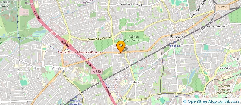 localisation de l'entreprise SAS AKANTIQ à PESSAC