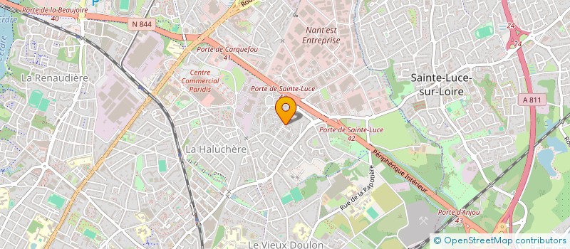 localisation de l'entreprise SAS AKERWISE à NANTES