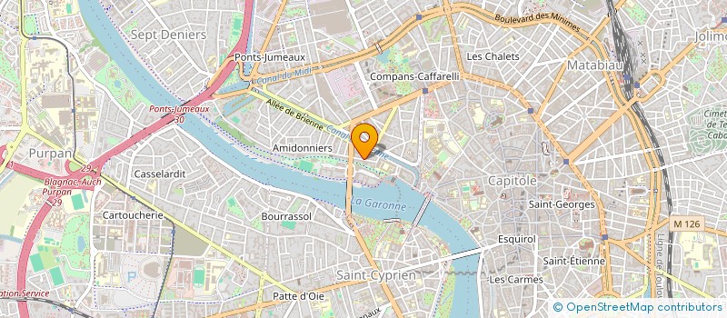 localisation de l'entreprise SAS AL IMMO  TOULOUSE