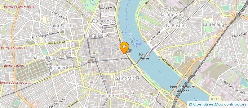localisation de l'entreprise SAS ALEXANDRE GUICHARD à BORDEAUX
